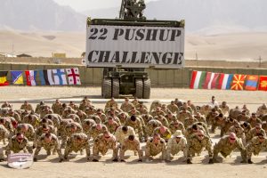 #22PushupChallenge 803 soldiers